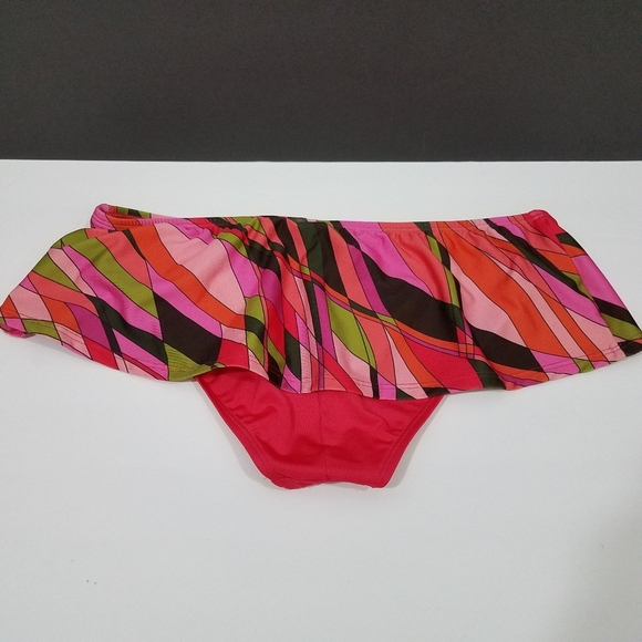 Catalina Lola Fit Mini Skirt Swim Bottom L 12/14 - Picture 2 of 11